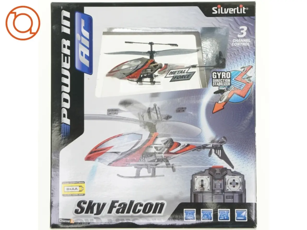 Billede 1 - Fjernstyret helikopter fra Silver Lit (str. 33 x 33 cm)