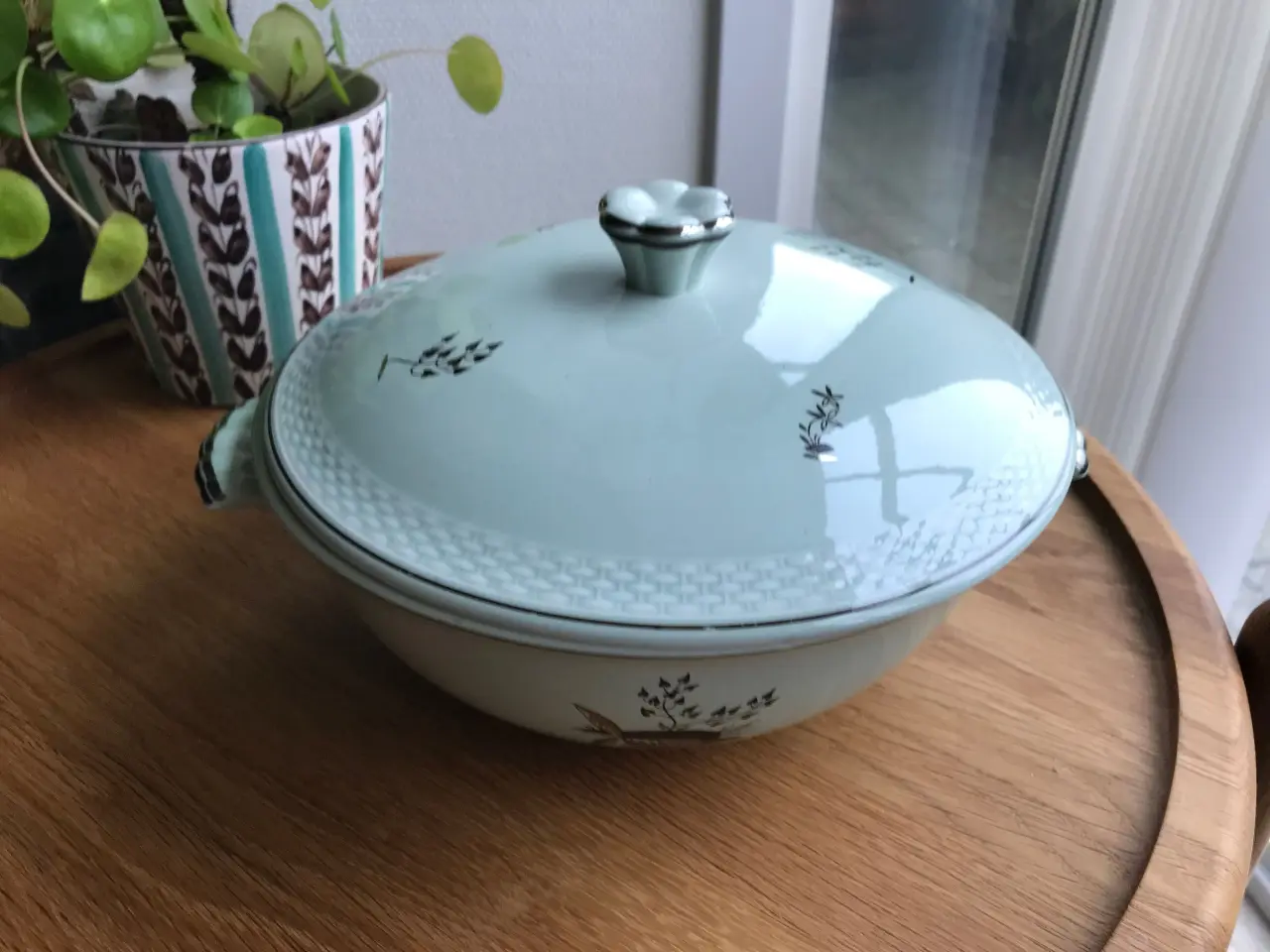 Billede 10 - Aluminia 258, Nils -  diverse dele i mintgrøn.