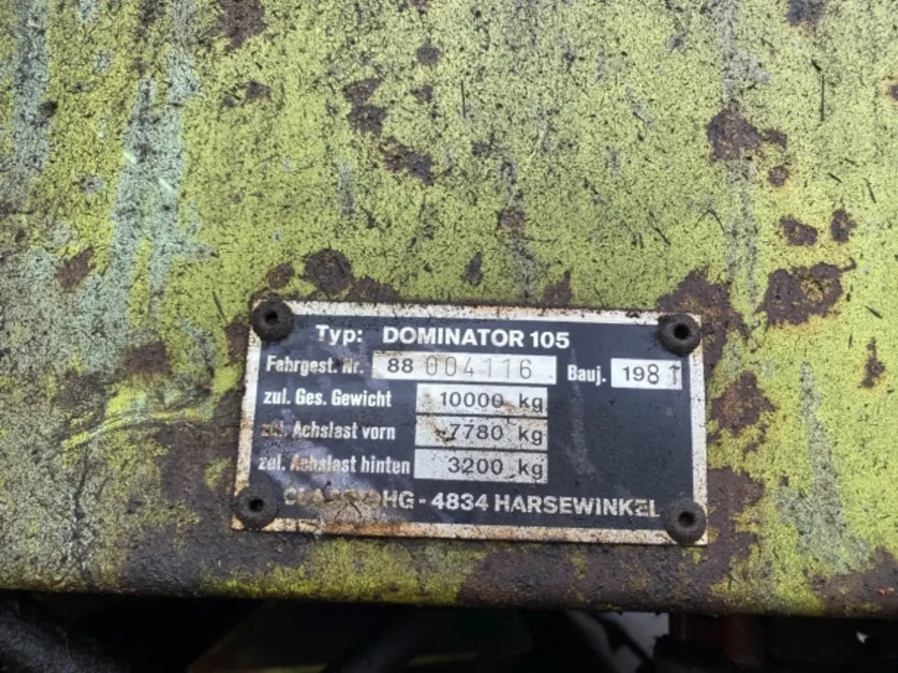 Billede 8 - Claas Dominator 105 (Sælges i dele/For parts)