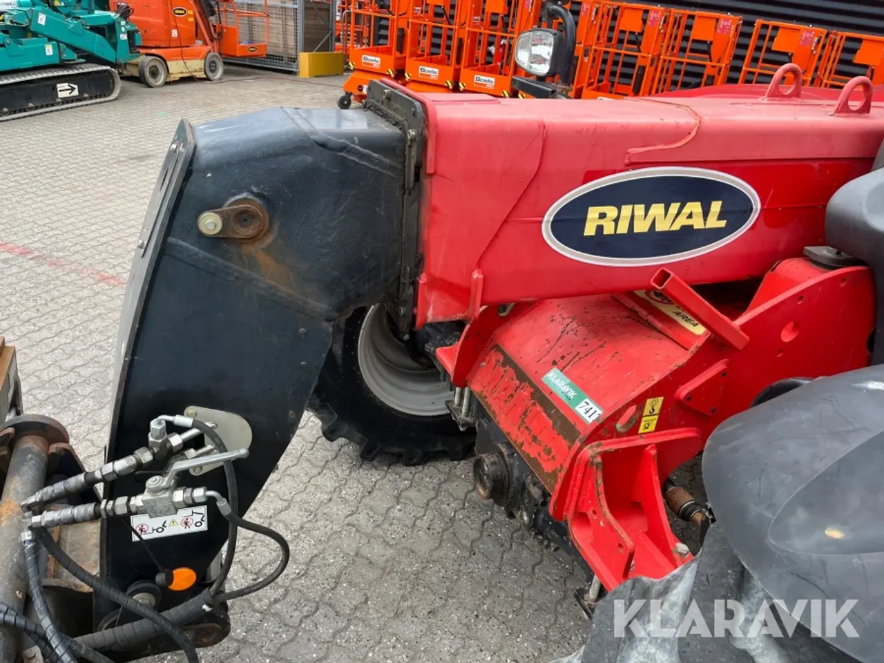 Billede 12 - Teleskoplæsser Manitou MT 835