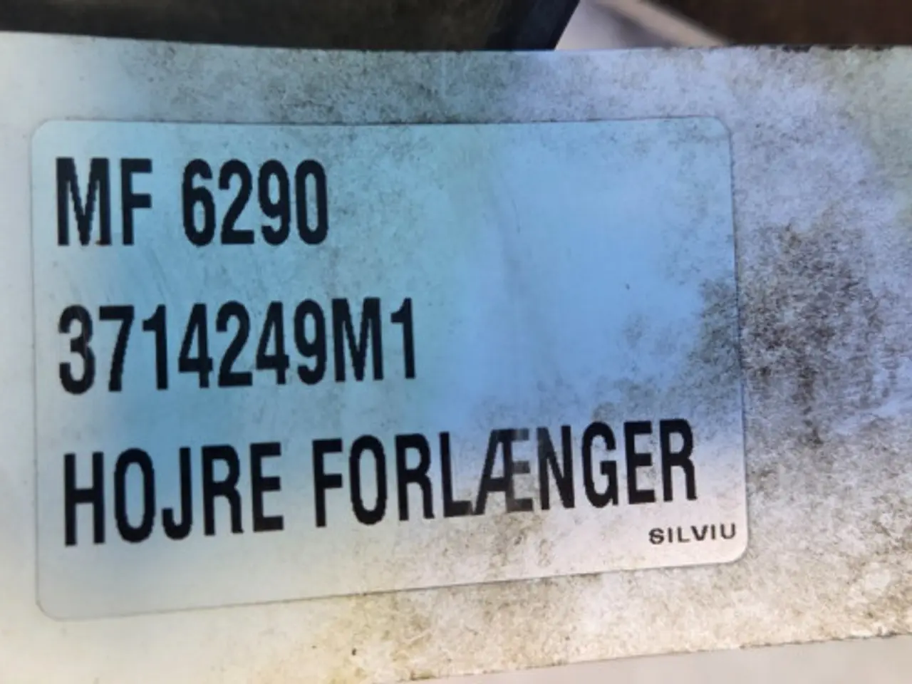 Billede 11 - Massey Ferguson 6290 Førlænger R. 3714249M1