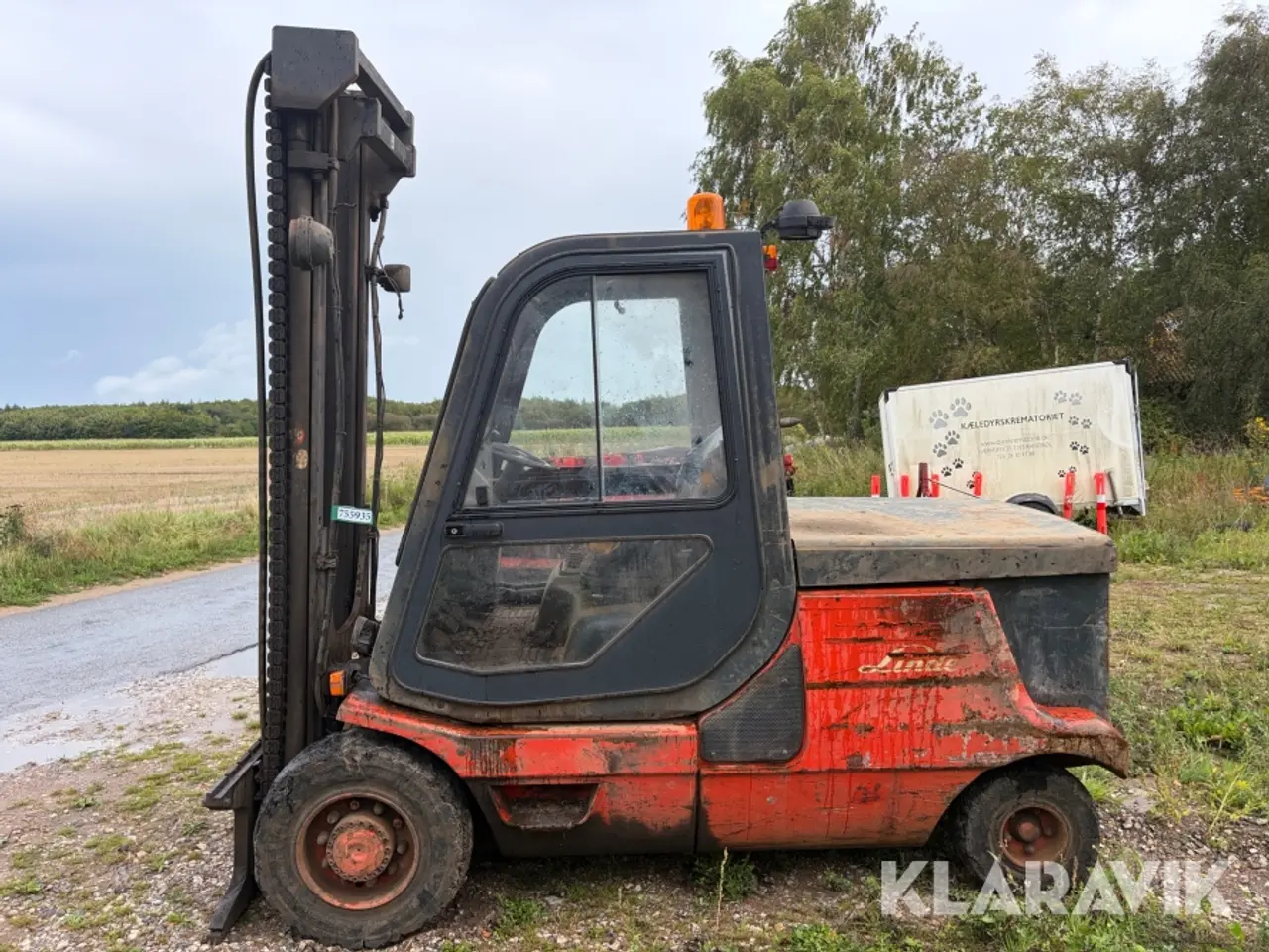 Billede 2 - Eltruck Linde E48P med Pallegafler.