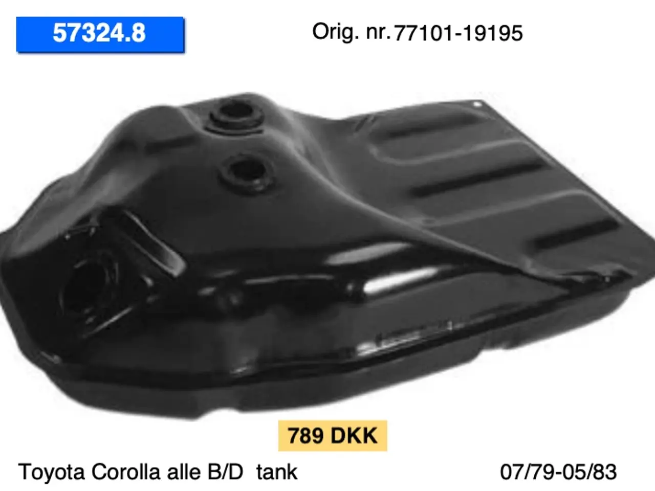 Billede 1 - Toyota Corolla tanke