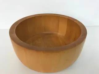 Stor retro træskål (Nissen Denmark) 