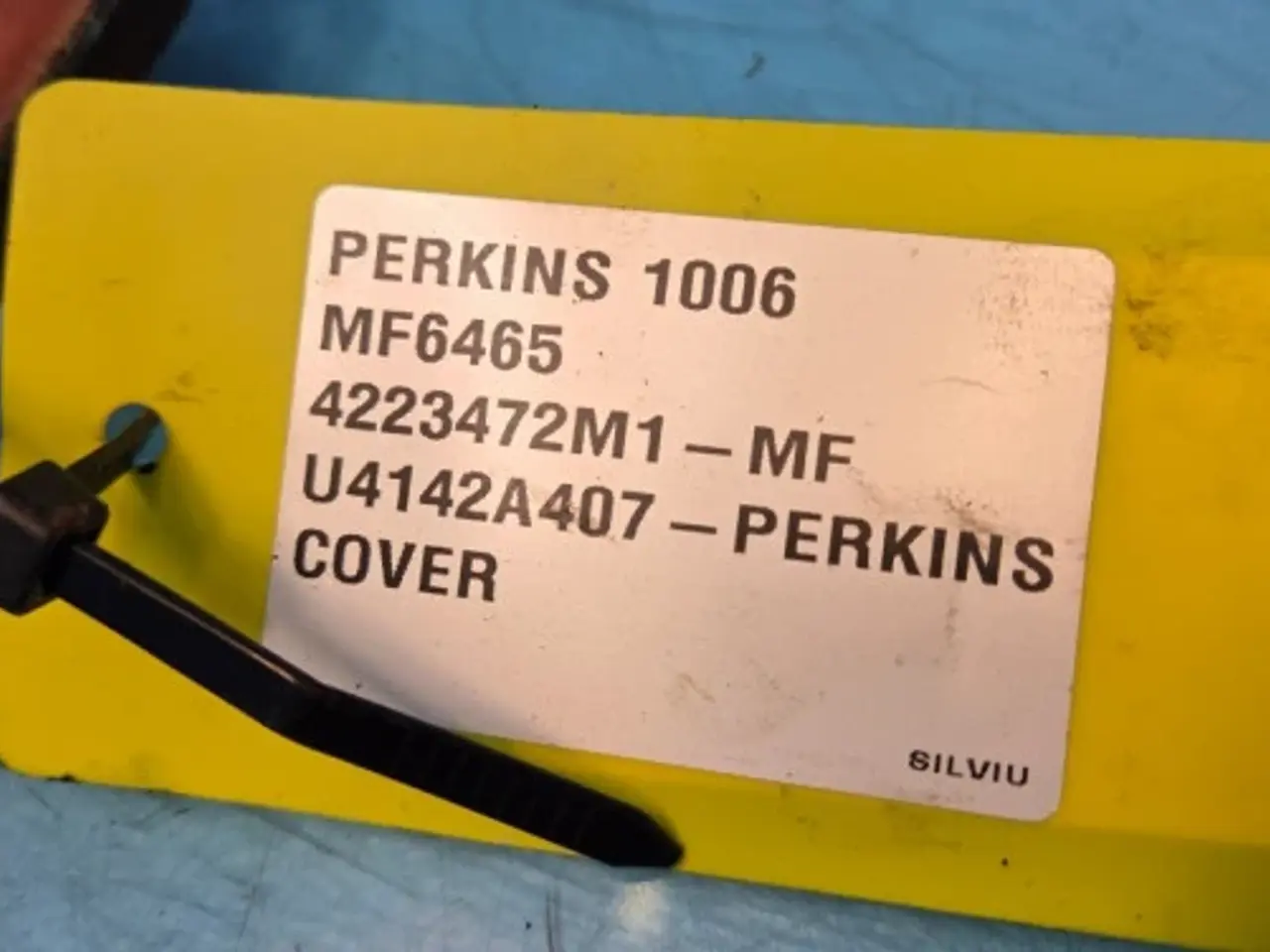 Billede 5 - Perkins 1006 Dæksel 4223472M1