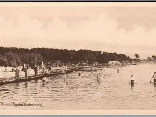 Parti fra Nysted Badestrand - Postkort - Ubrugt