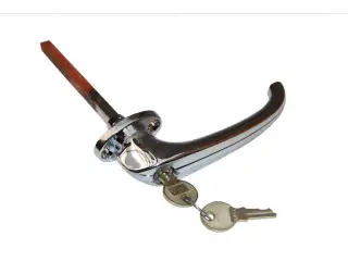 Dørgreb 8mm med låsecylinder