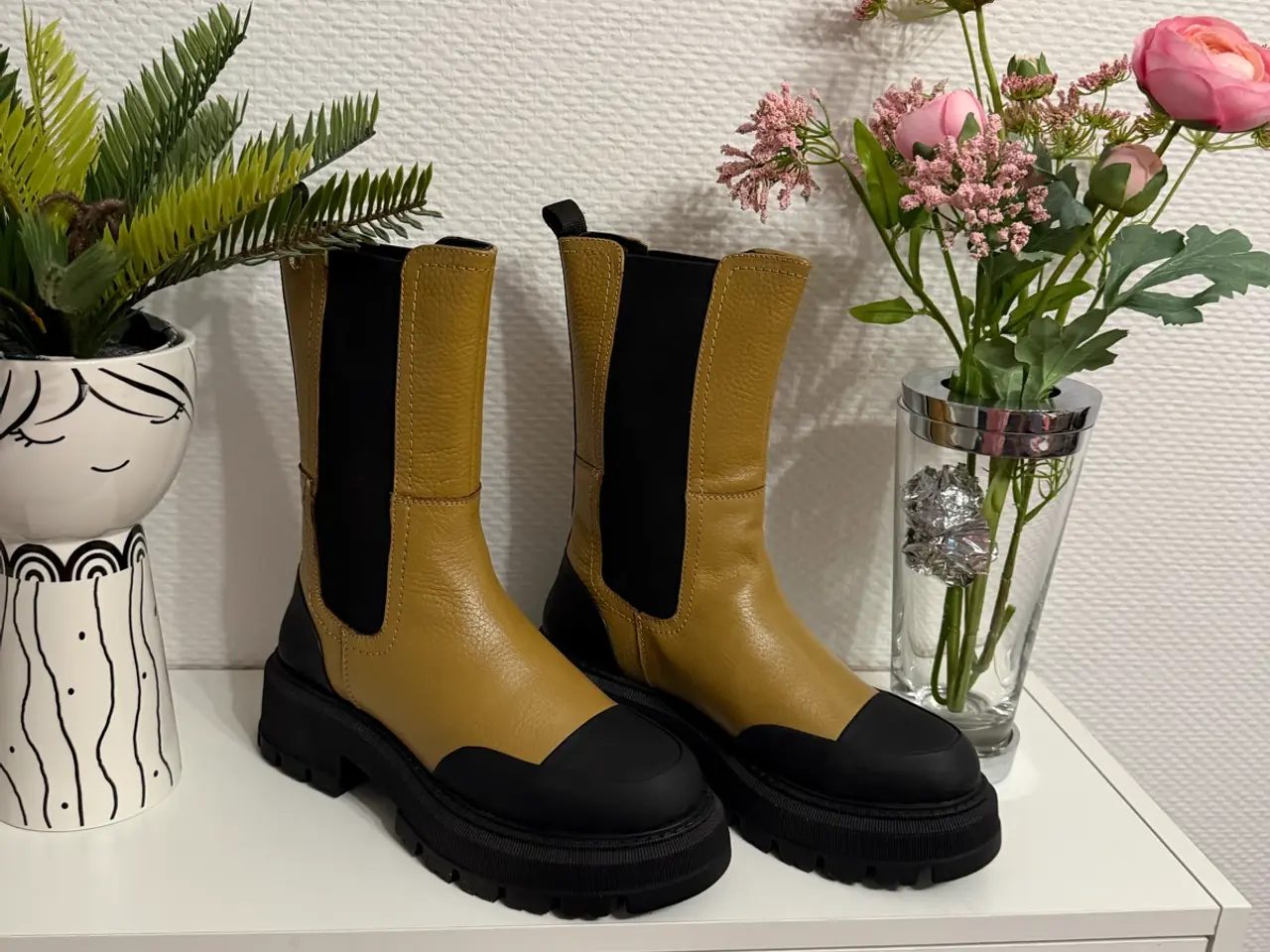 Billede 2 - Læder camel boot