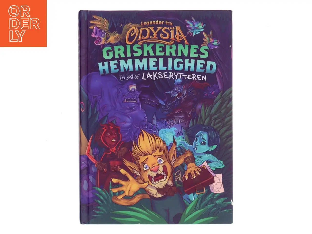 Billede 1 - Legender fra Odysïa - griskernes hemmelighed af Lakserytteren (Bog)
