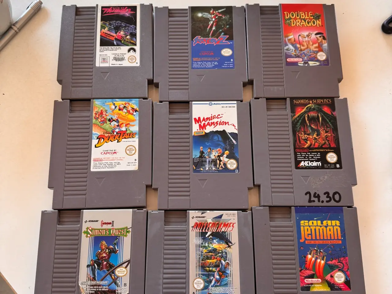 Billede 1 - Nintendo NES spil – blandet lot med 9 spil