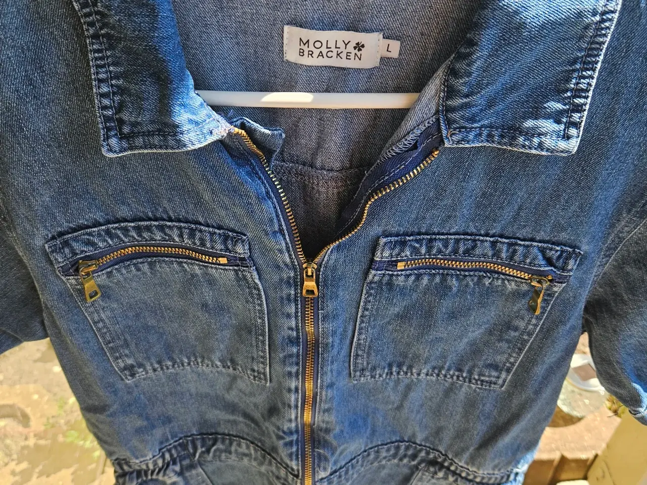 Billede 1 - DENIM BUKSEDRAGT