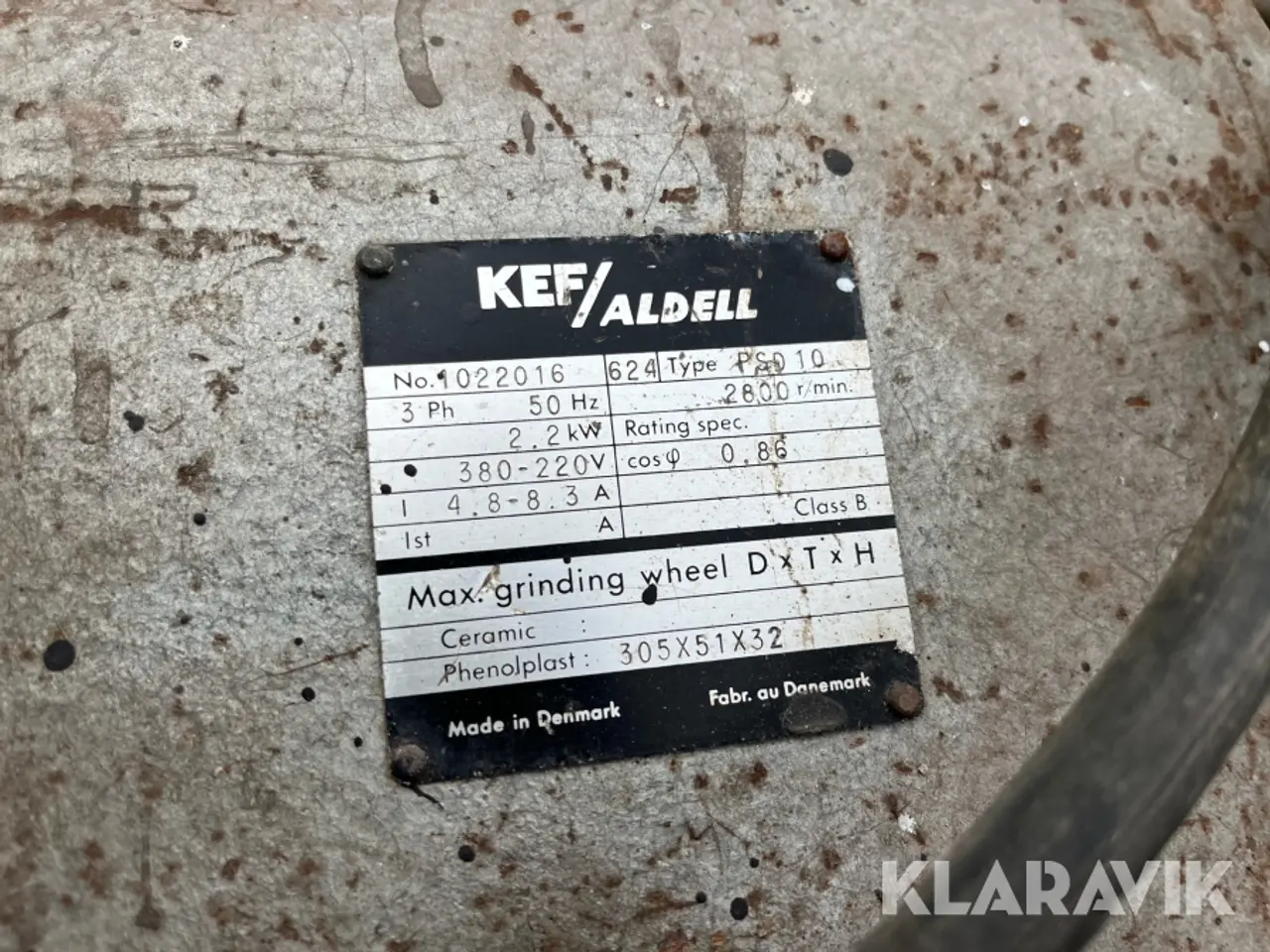 Billede 5 - Bænksliber KEF ALDELL PSO 10