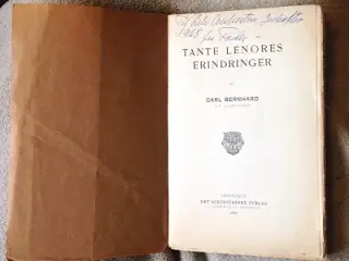 Carl Bernhard: Tante Lenores Erindringer