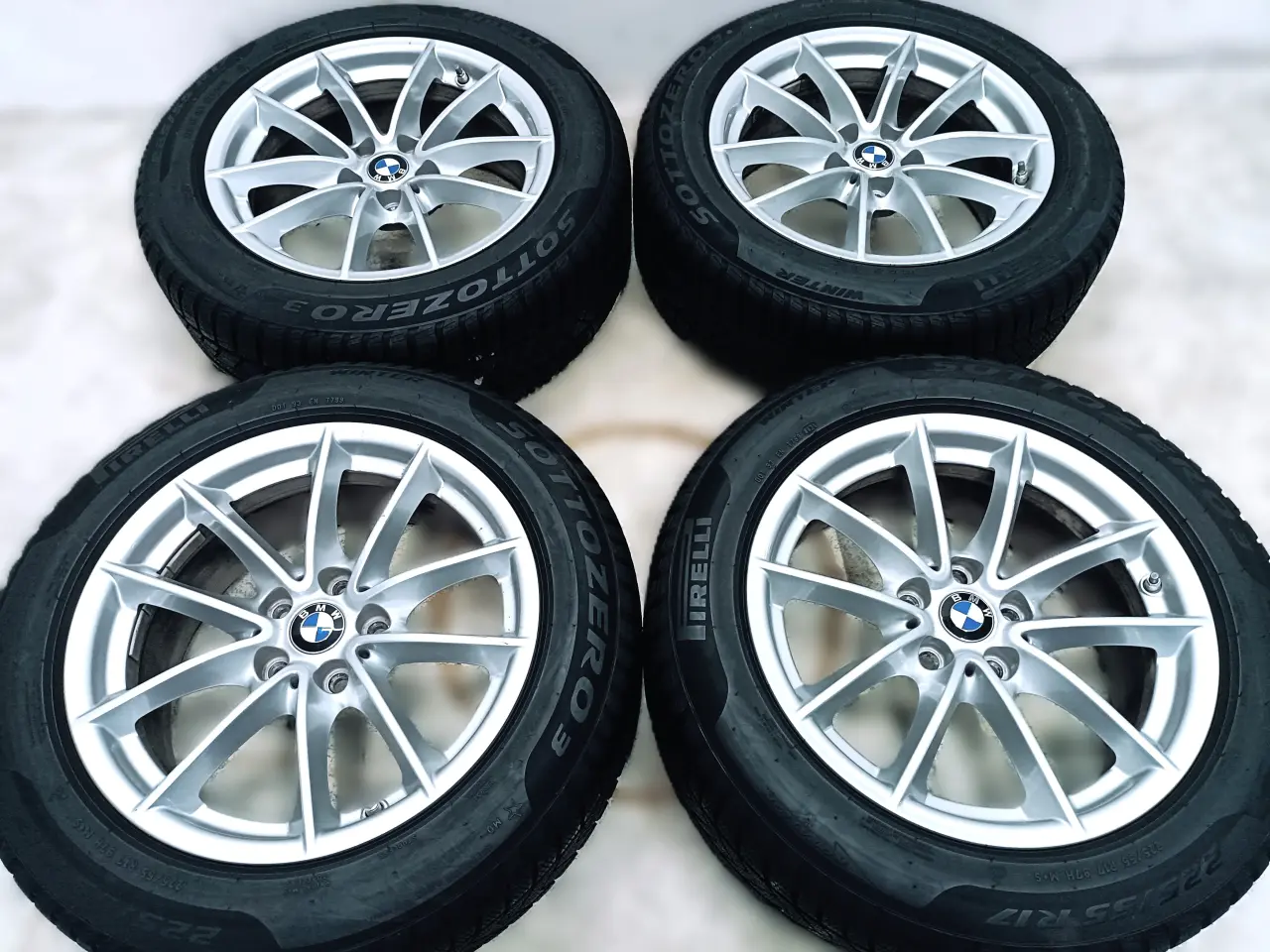 Billede 5 - 5x112 17" ET27 nav 66,6ø BMW vintersæt inkl.TPMS