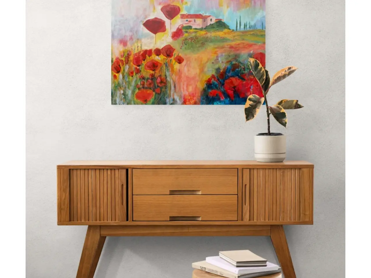 Billede 4 - Maleri original Toscana 60x80cm