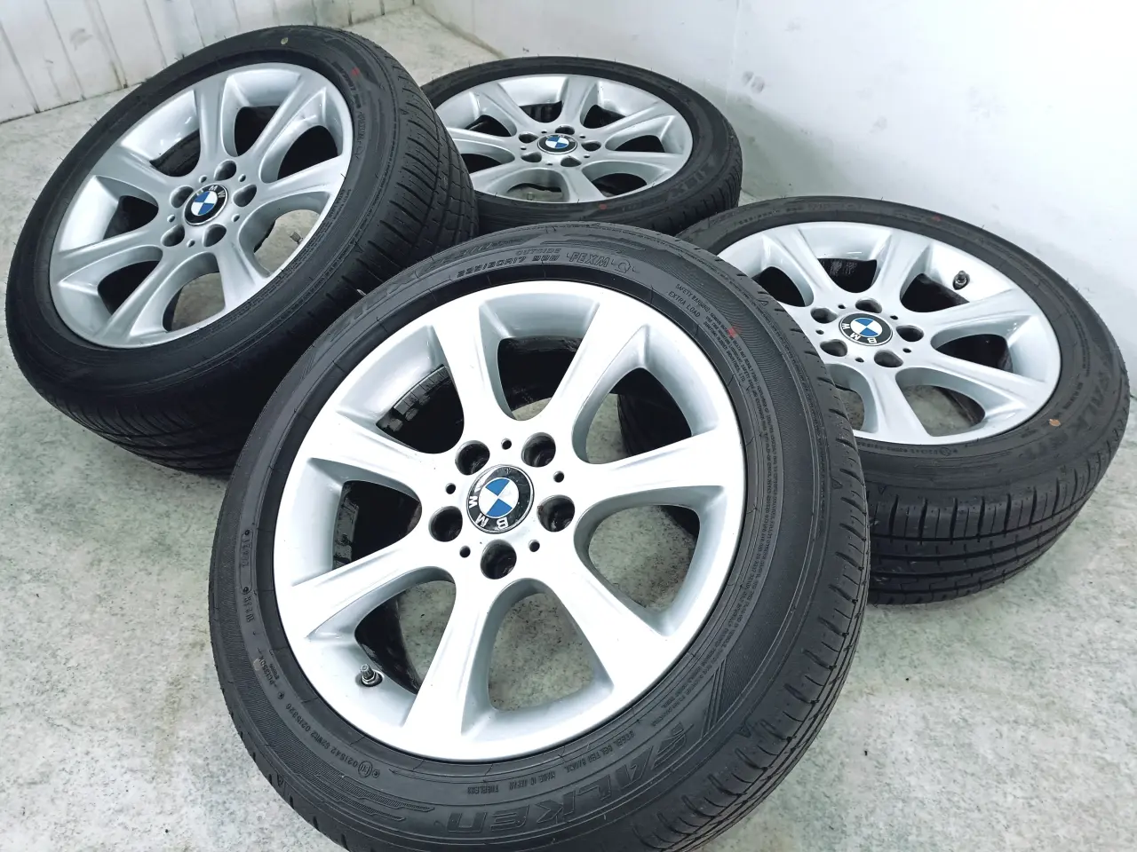 Billede 2 - 5x120 17" ET37 BMW Style-394 sommersæt inkl.TPMS