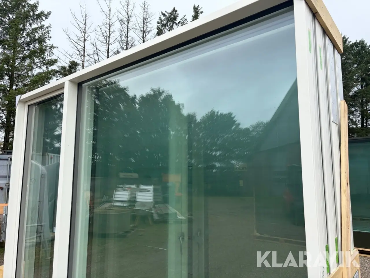 Billede 6 - Træ/alu vinduer Kastrup Ral 6006 gråoliven 4 styk