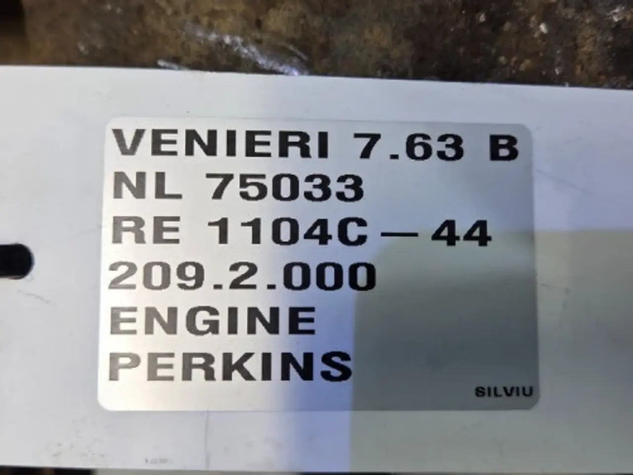 Billede 23 - Perkins 1104C-44 Motor 209.2.000