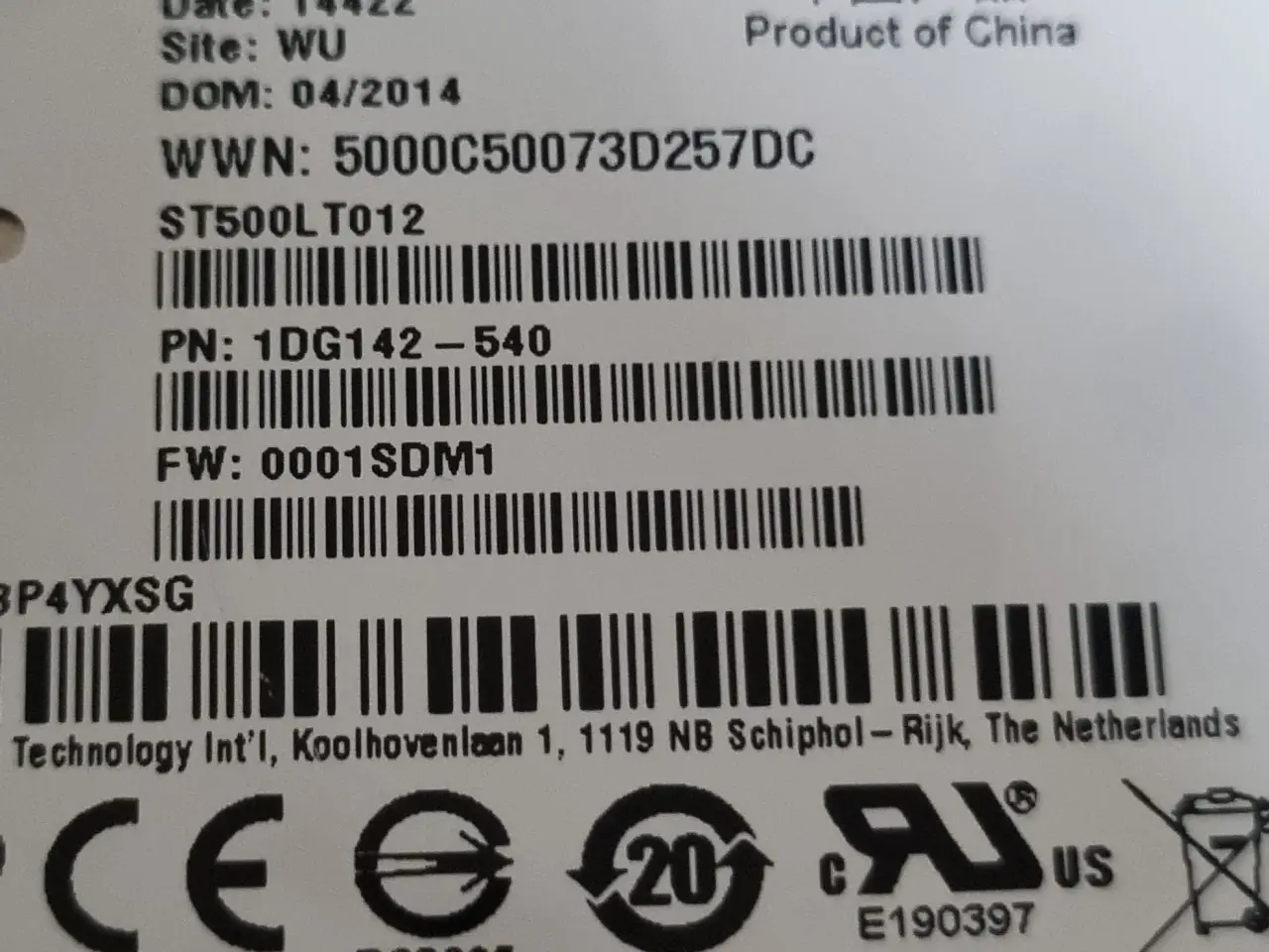 Billede 5 - Seagate 500GB 2.5" harddisk