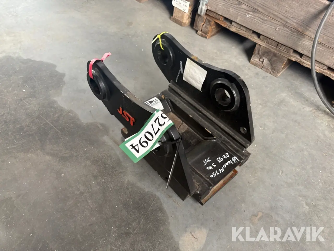 Billede 3 - Hydraulisk hurtigskifte JST S40 HY