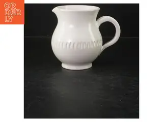 Hvid porcelæn sæt fra Birthe Danmark (str. 6. dele)
