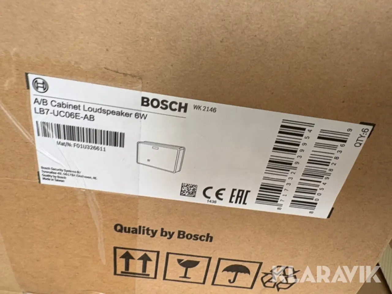 Billede 6 - Kabinet højtalere Bosch LB7-UC06E-AB - 9 styk
