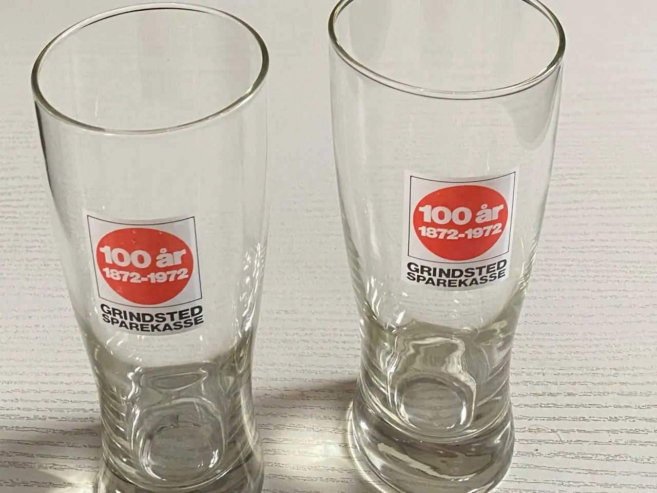Billede 2 - Ølglas, GRINDSTED SPAREKASSE