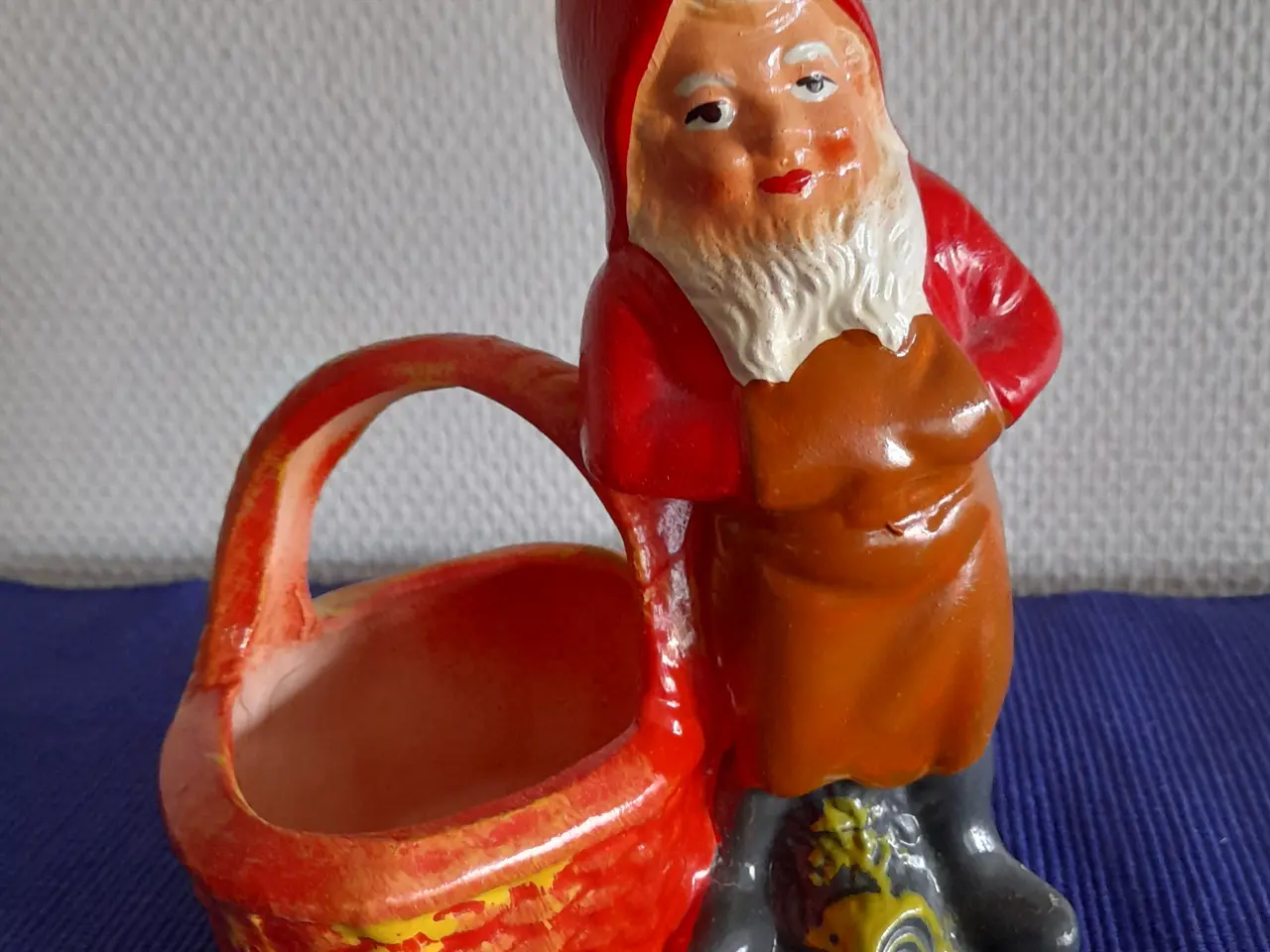 Billede 4 - Gammel terrakotta nisse