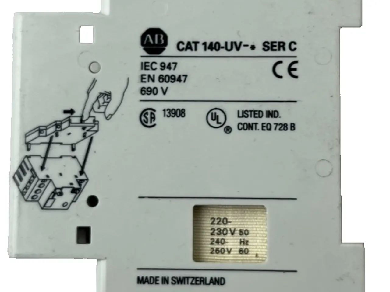 Billede 1 - Allen Bradley 140-UV Series C Undervoltage Release