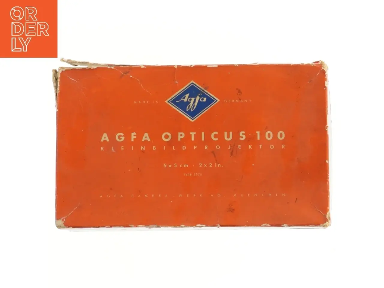 Billede 2 - Agfa Opticus 100 diasprojektor fra Agfa (str. 24,5x15,5 cm)