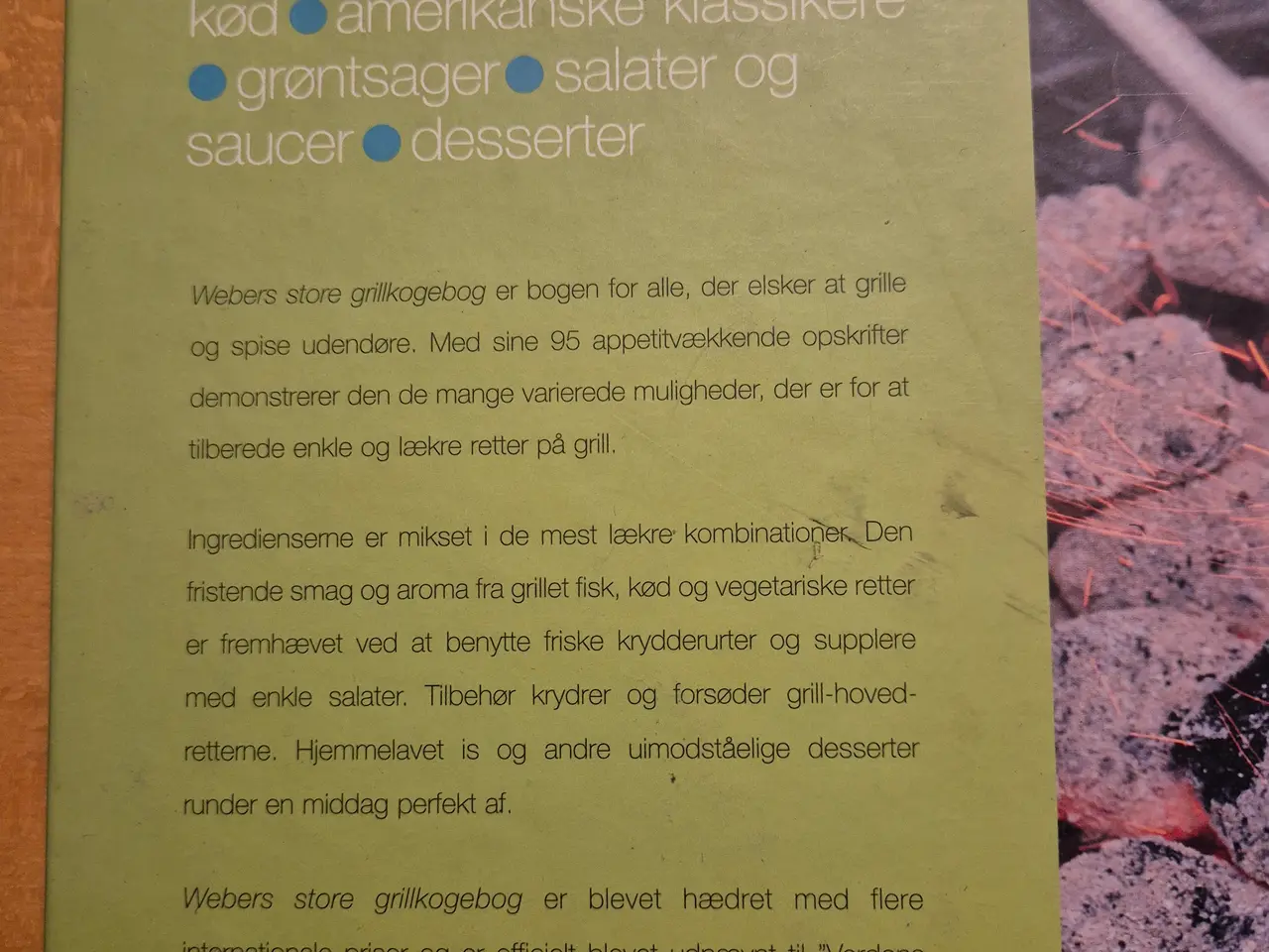 Billede 2 - Webers store grillkogebog.