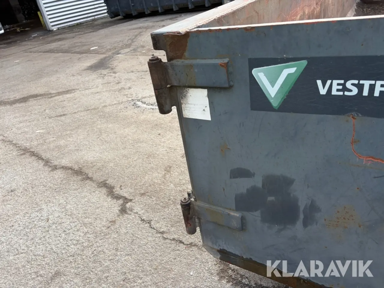 Billede 10 - Container 10 m³ med kroghejs