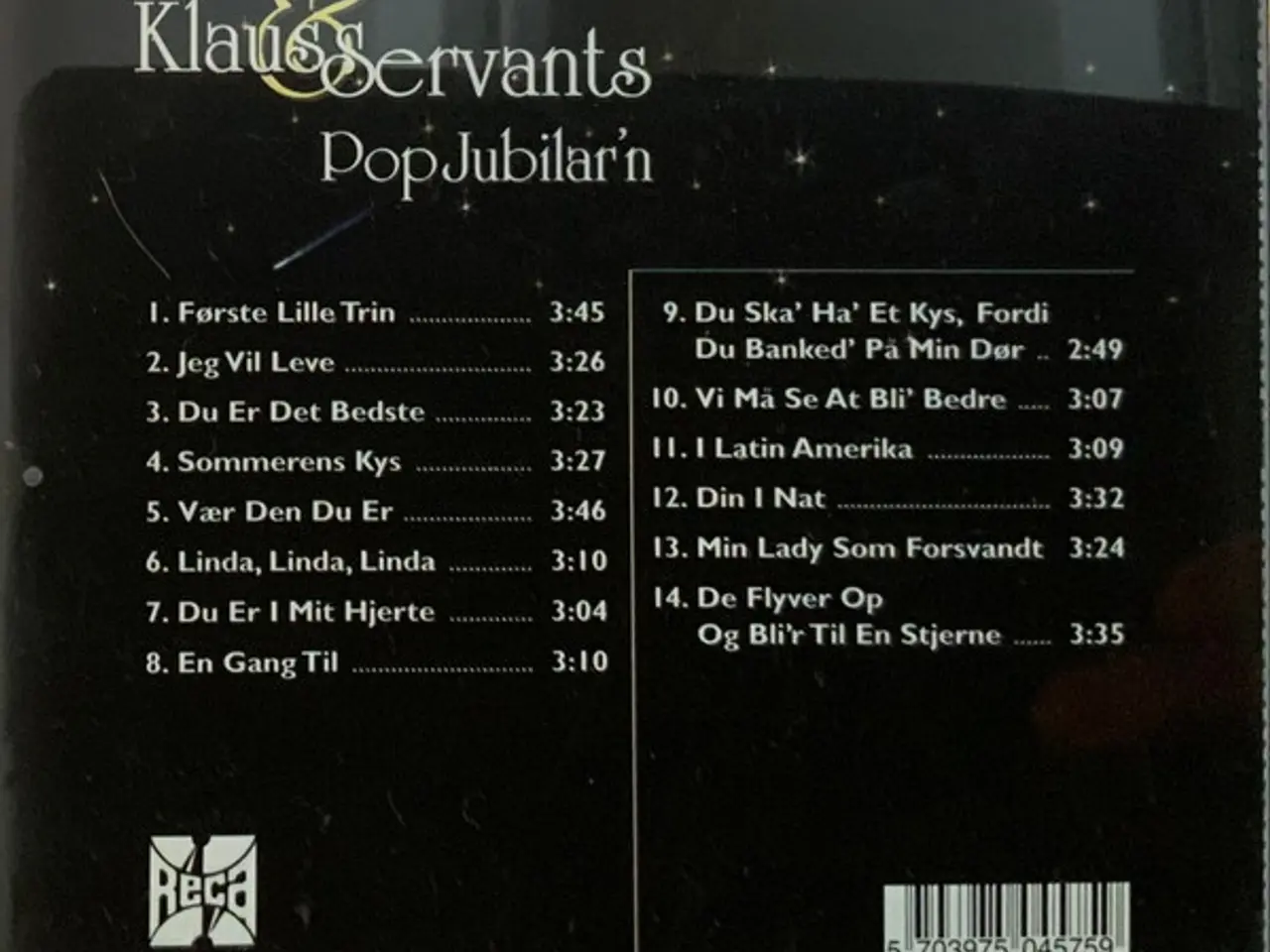 Billede 2 - Klaus & Servants – Popjubilar’n – CD