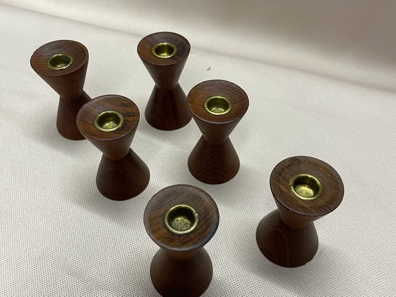 Billede 4 - Vintage lysestager i teak