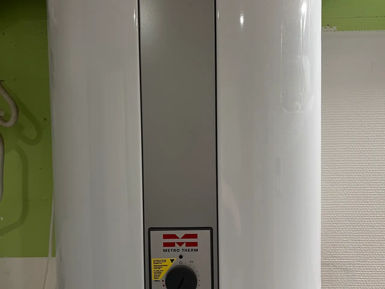 Billede 1 - Metro vandvarmer på 26 liter
