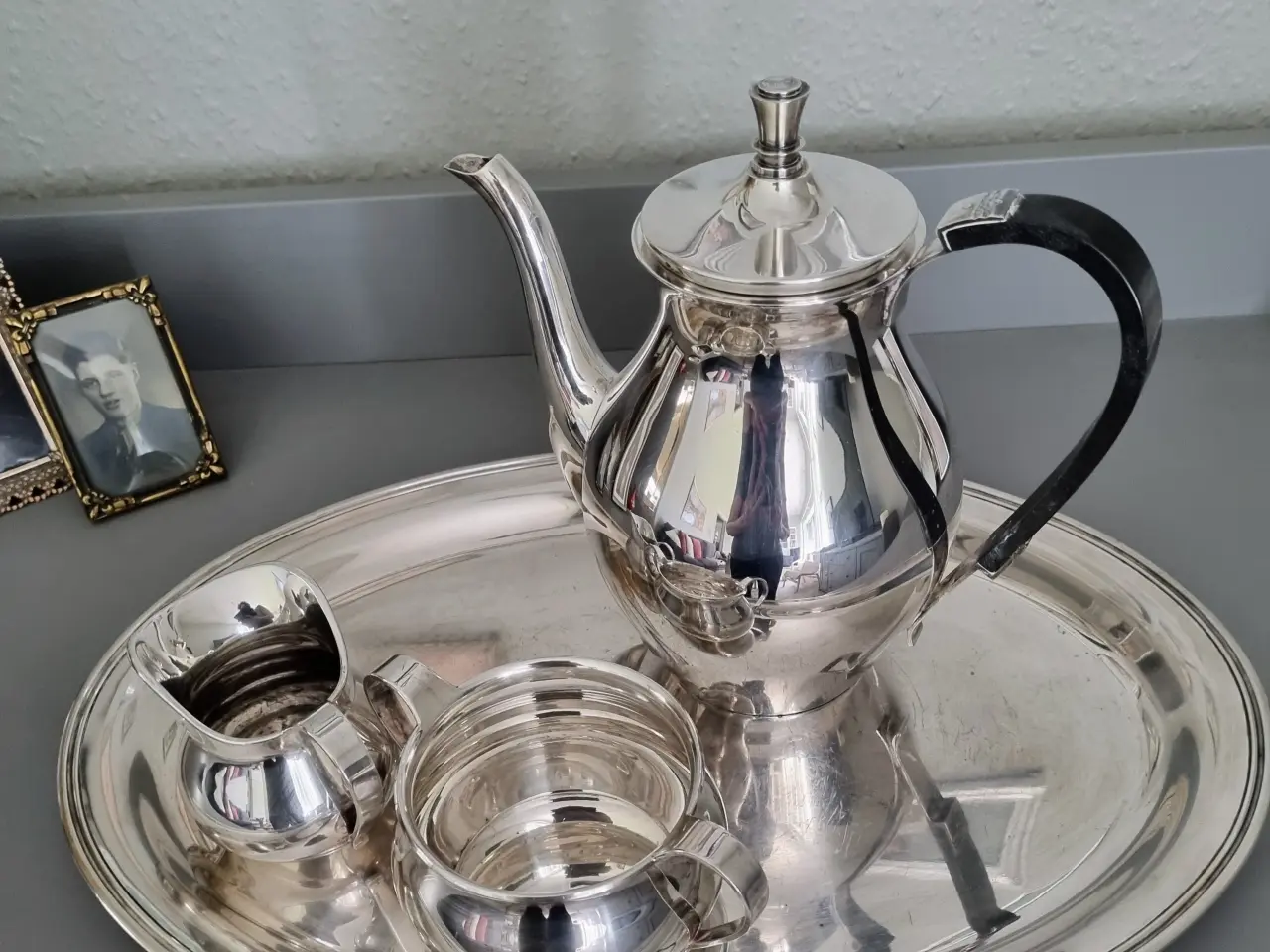 Billede 2 - ATLA Kaffesæt i sølvplet fra 1938 