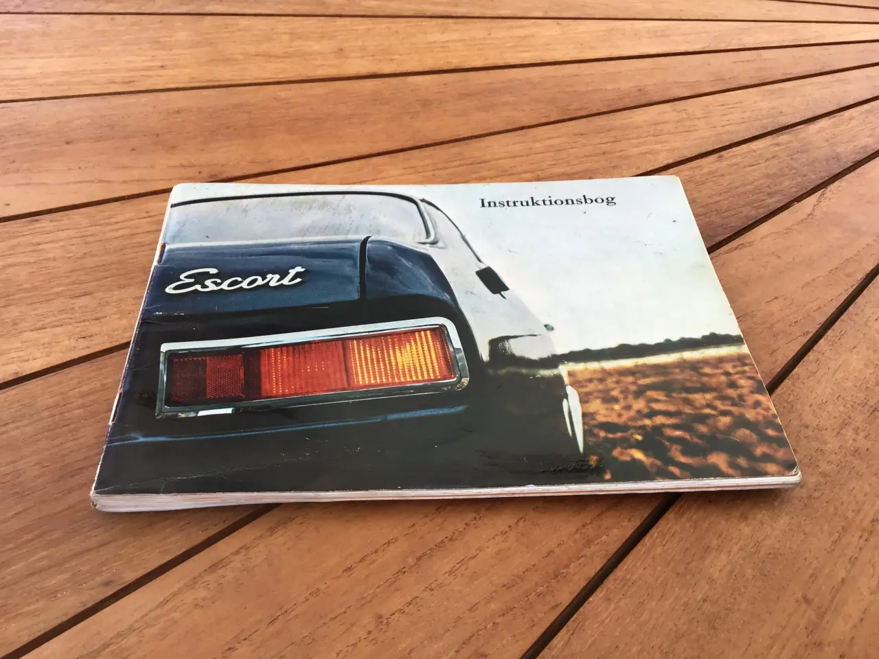 Billede 1 - Ford escort instruktionsbog ubrugt