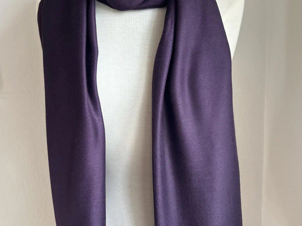 Billede 1 - Pashmina tørklæde. 100% cashmere. 