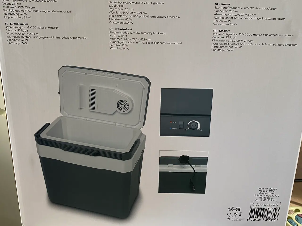 Billede 5 - Solgt: Ny Outfit Cool køleboks 23 liter