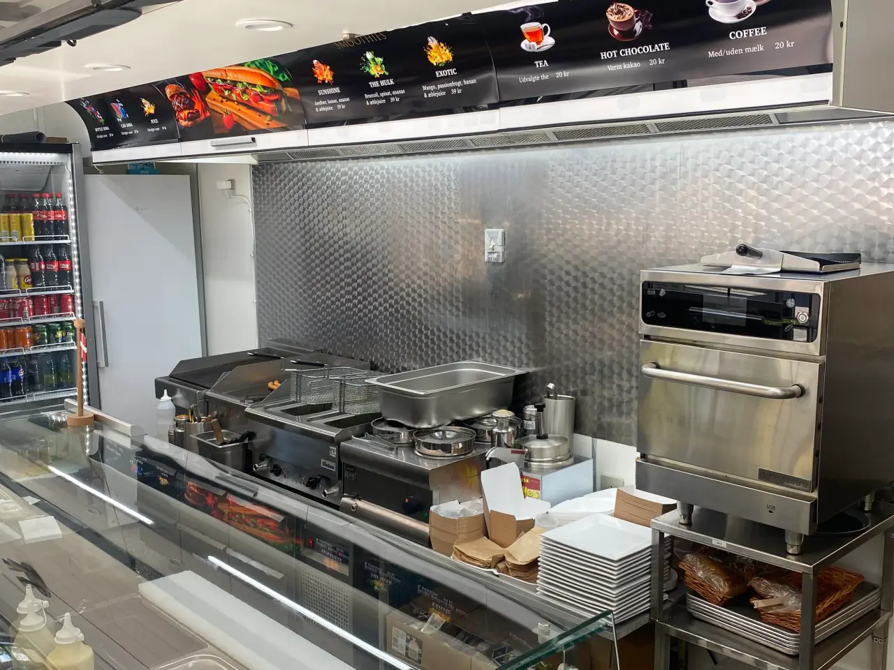 Billede 6 - Totalrenoveret grillbar i hjertet af Odense til sa
