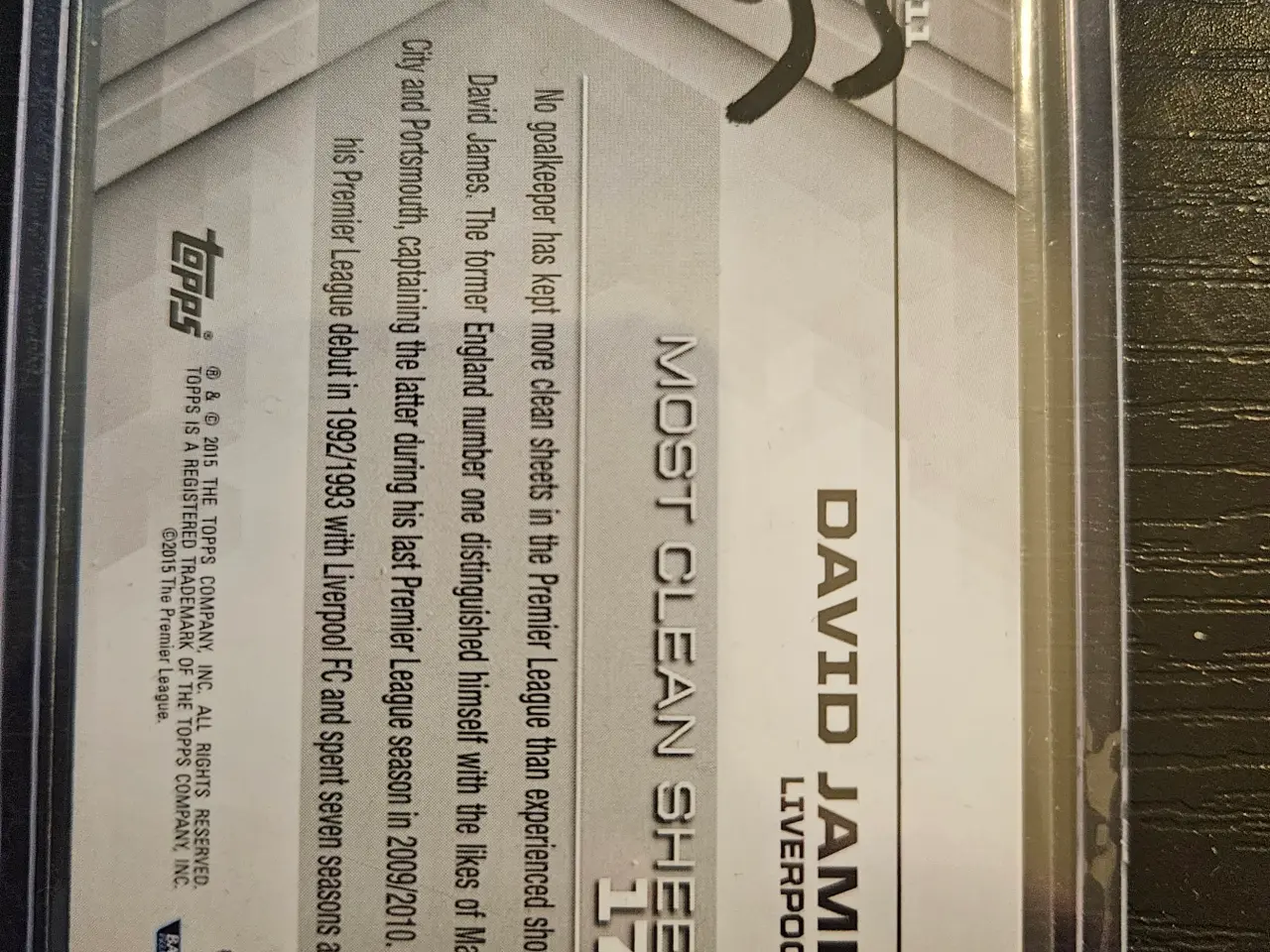 Billede 2 - David James Most Clean Sheets 2015