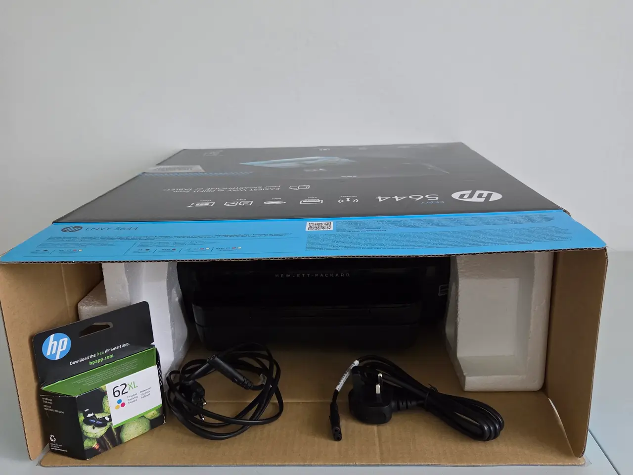 Billede 11 - HP Envy 5644 All-in-One printer + uåbnet HP62XL