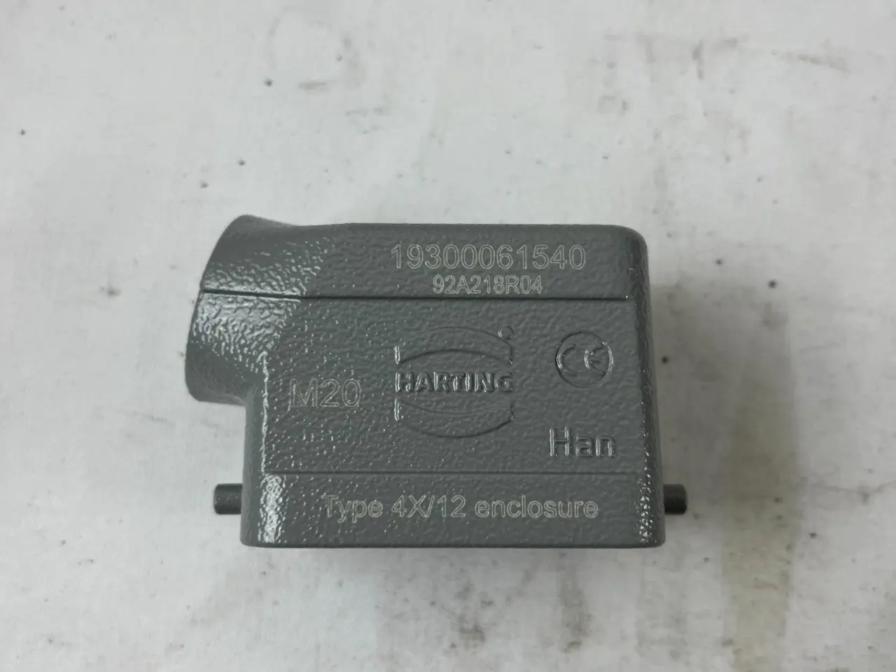 Billede 6 - Harting Han 4X/12 stik Hood M20 Side Entry