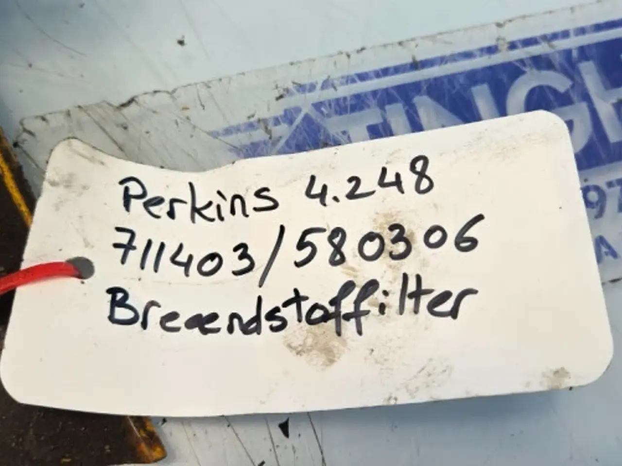 Billede 16 - Perkins 4.248 Brændstoffilter 580306