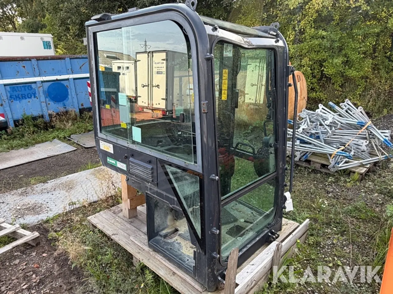Billede 2 - Førerkabine til Gravmaskine Komatsu PC80MR-5