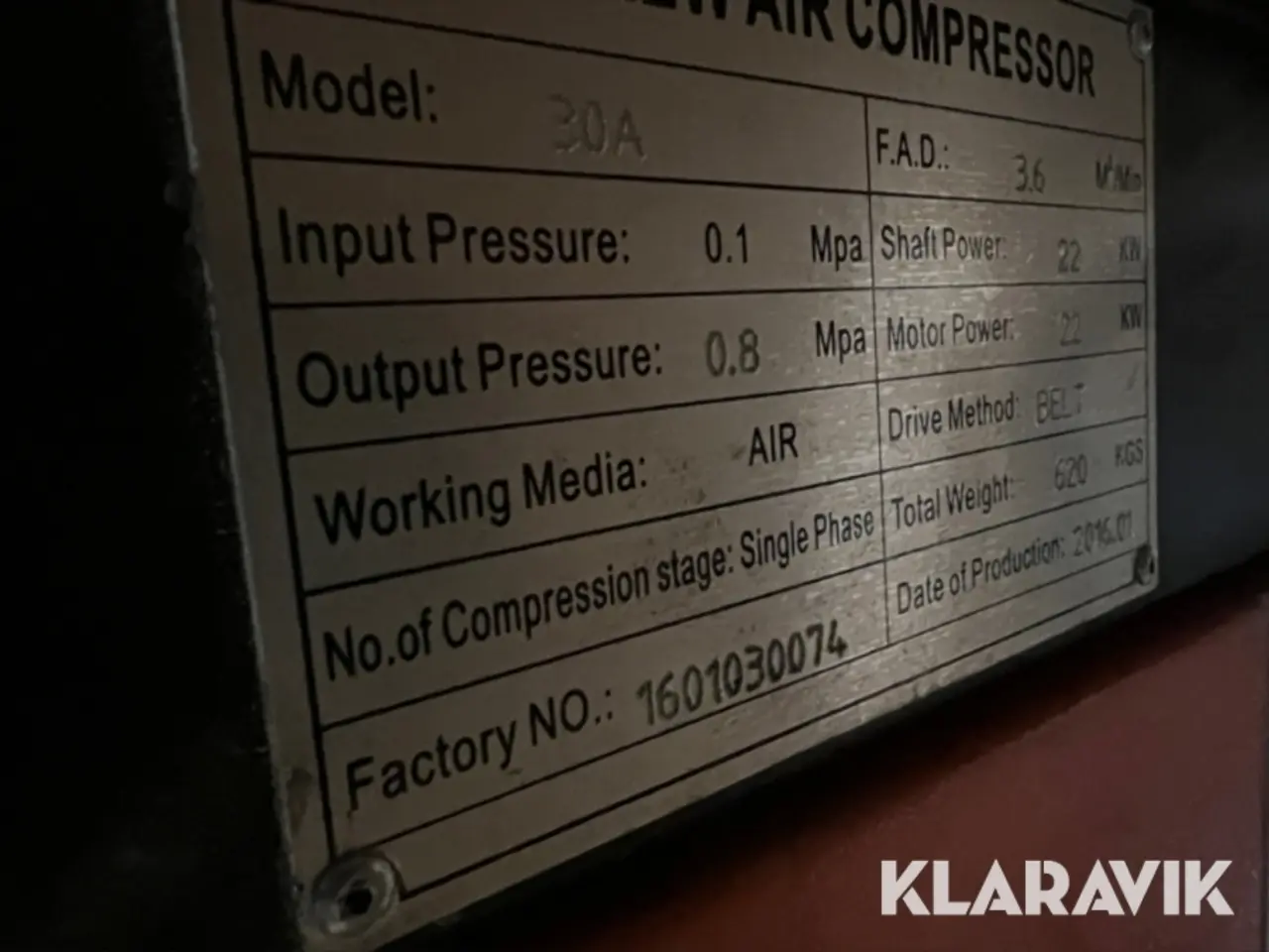 Billede 9 - Kompressorer Dan Kompressor SK 220 FR