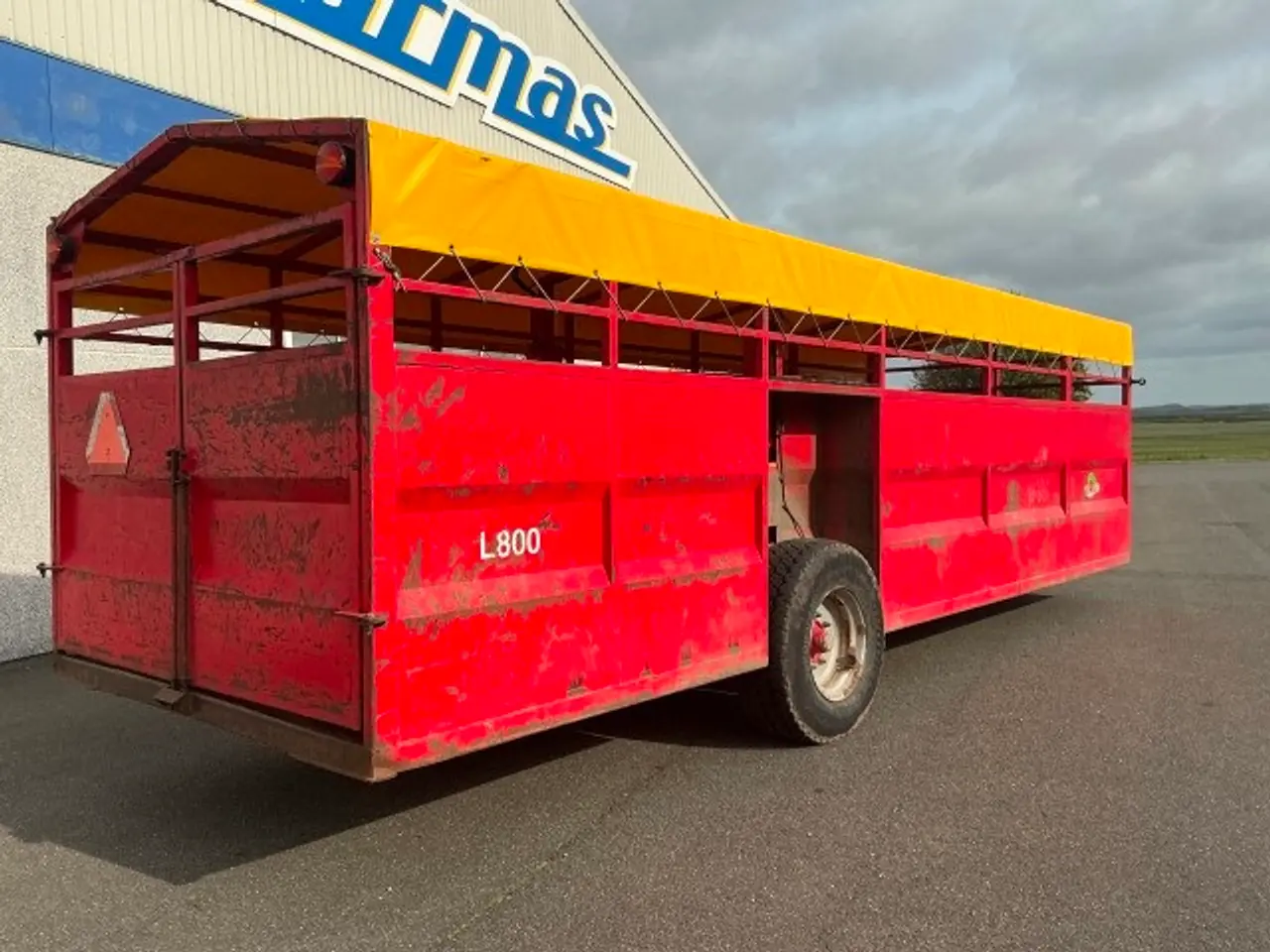Billede 2 - NOC Agro L8250 KREATURVOGN