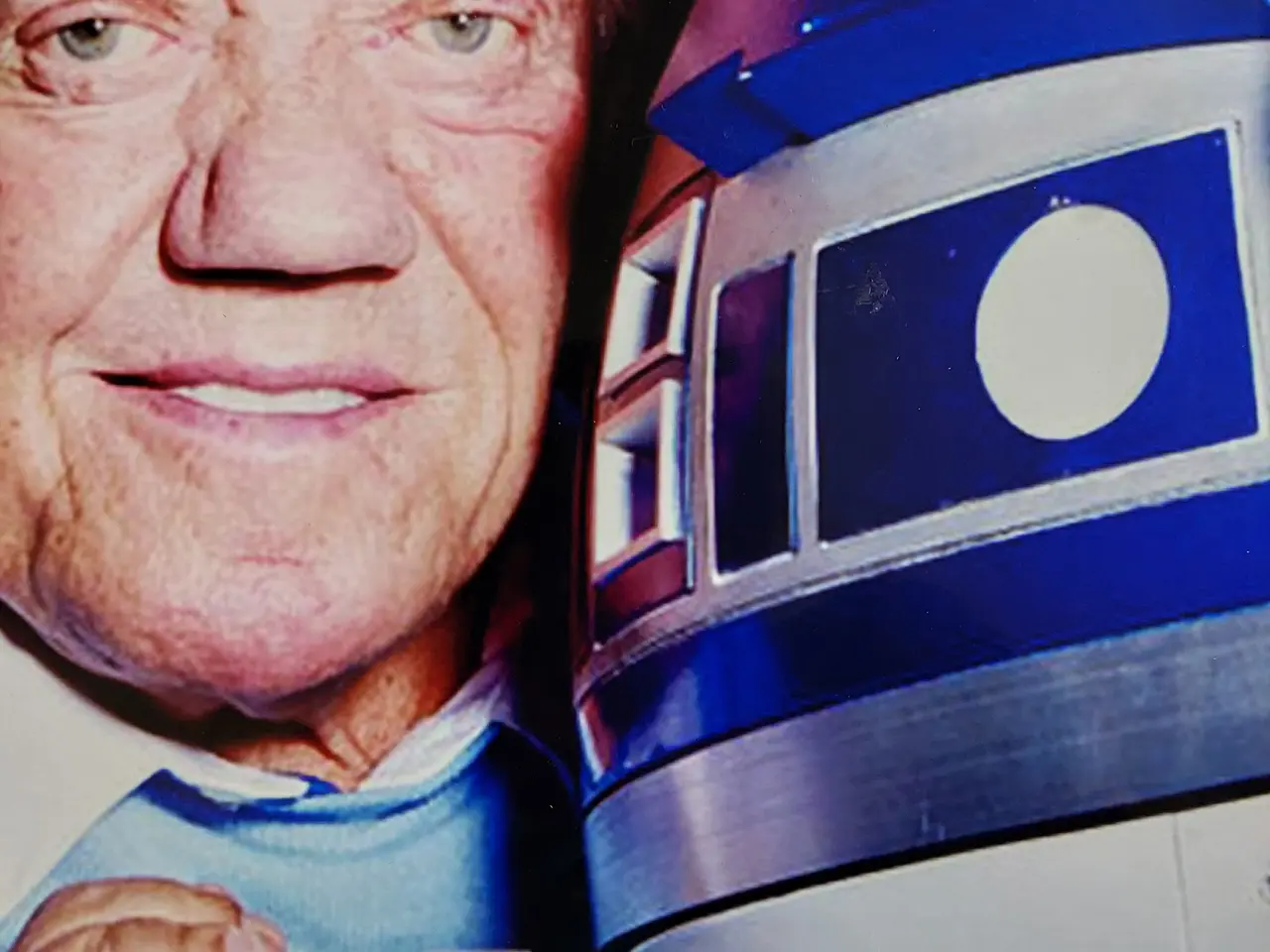 Billede 1 - Star Wars Plakat – Kenny Baker & R2-D2