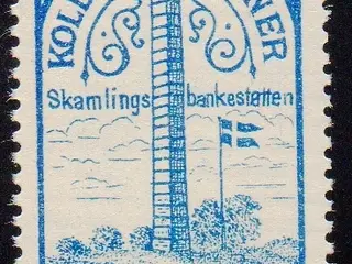 Kolding Sydbaner - Godsfrimærke - 25 Øre - Ustemplet