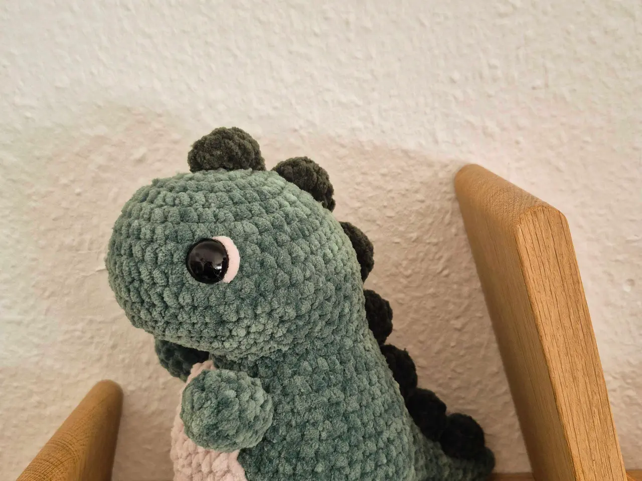 Billede 2 - Hæklet Dinosaur Bamse